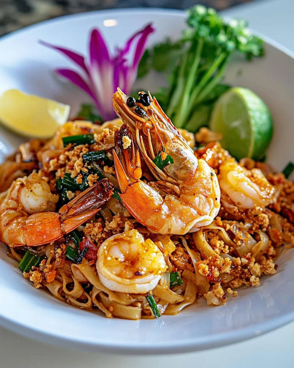 Authentic Shrimp Pad Thai
