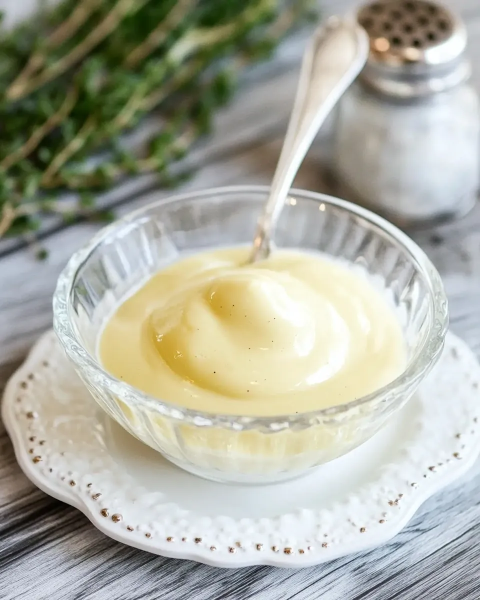 Classic Hollandaise Sauce