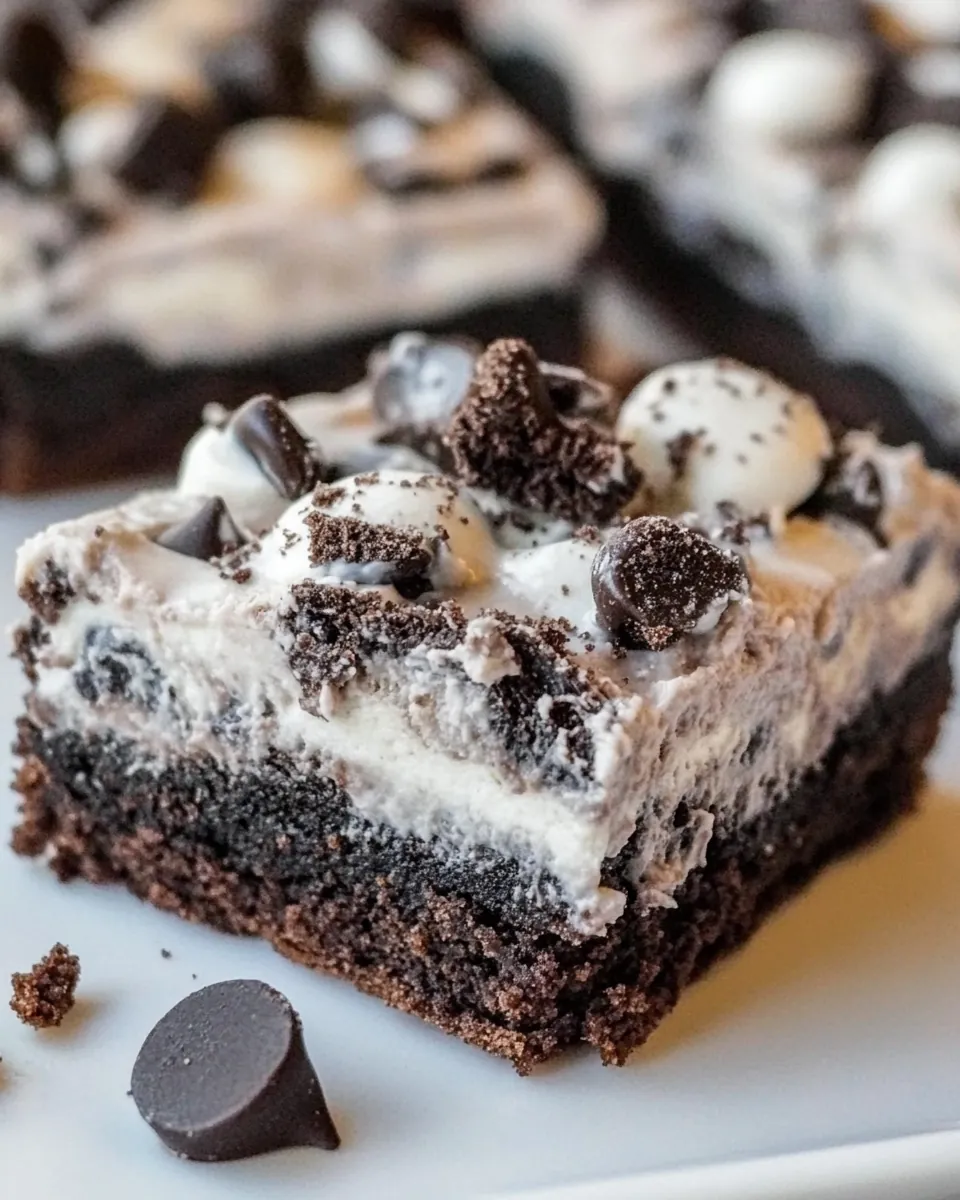 Cookies and Cream Brownies