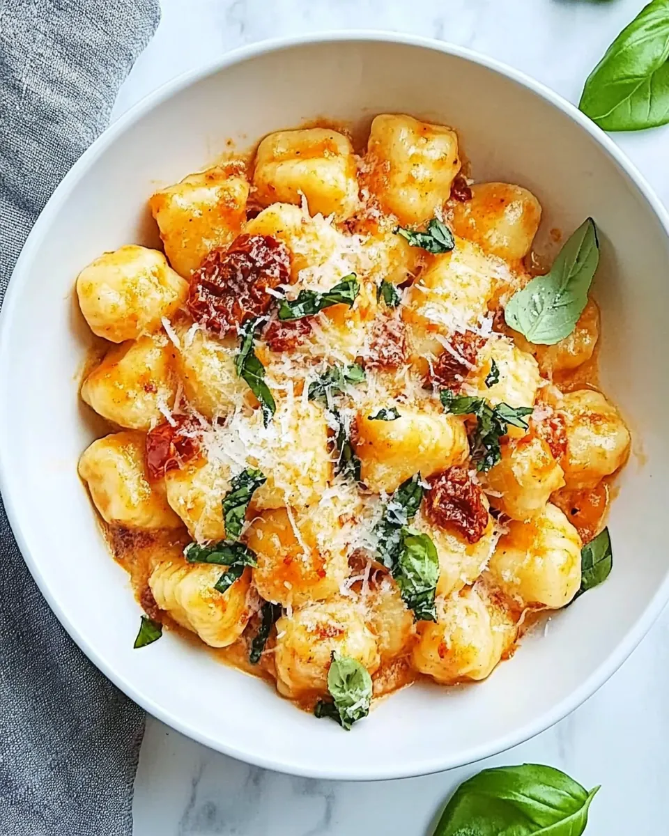 Creamy Sun-Dried Tomato Gnocchi