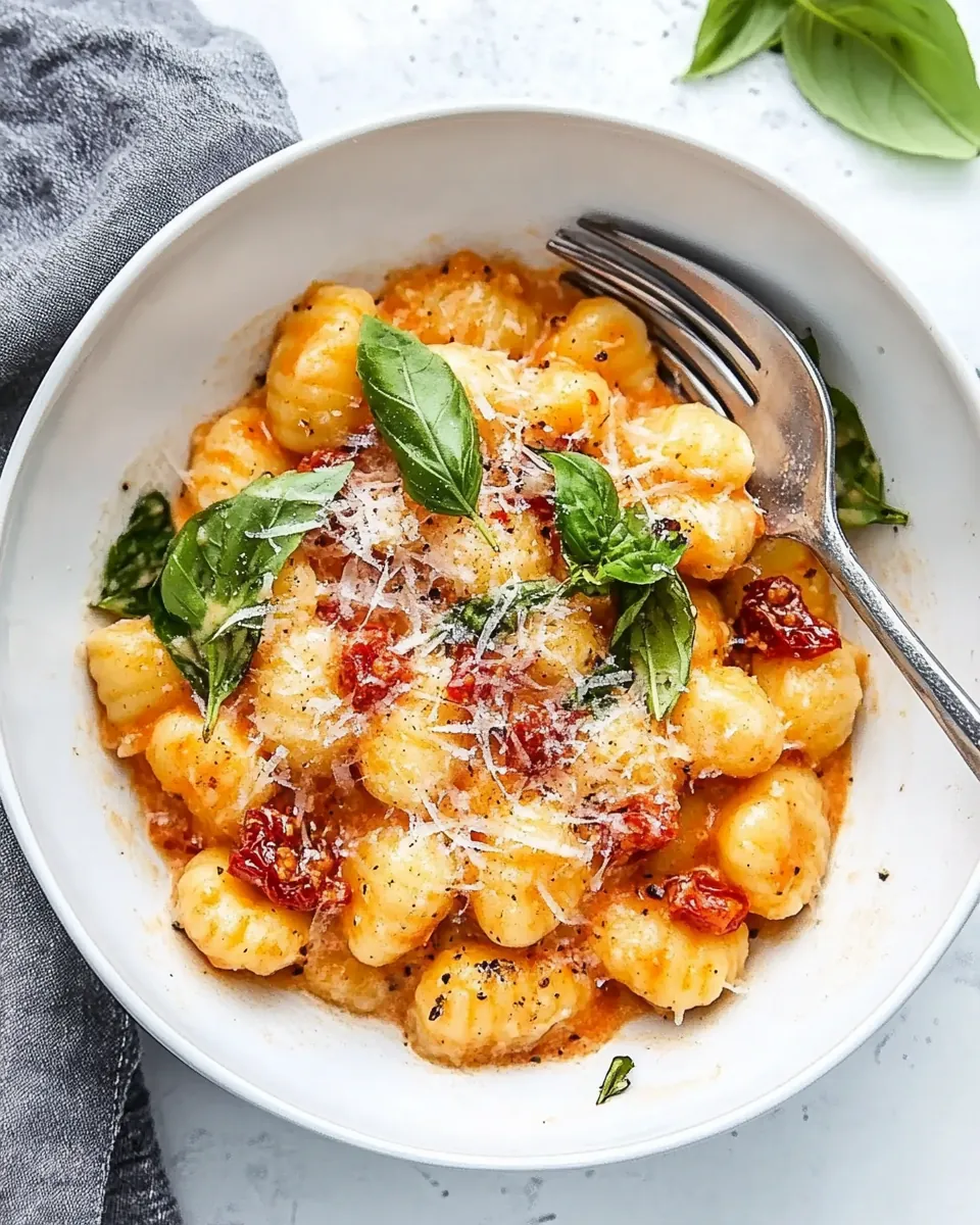 Creamy Sun-Dried Tomato Gnocchi