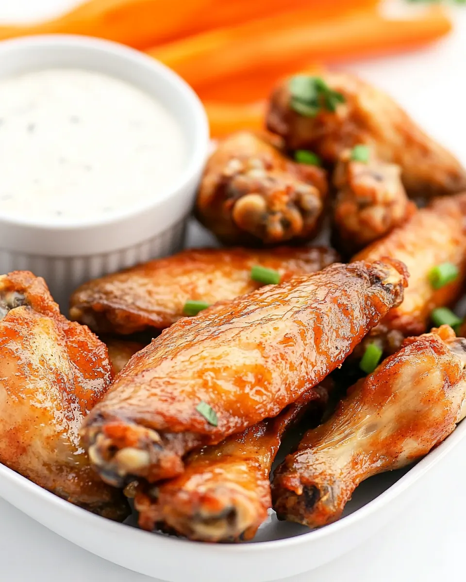 Crispy Air Fryer Chicken Wings