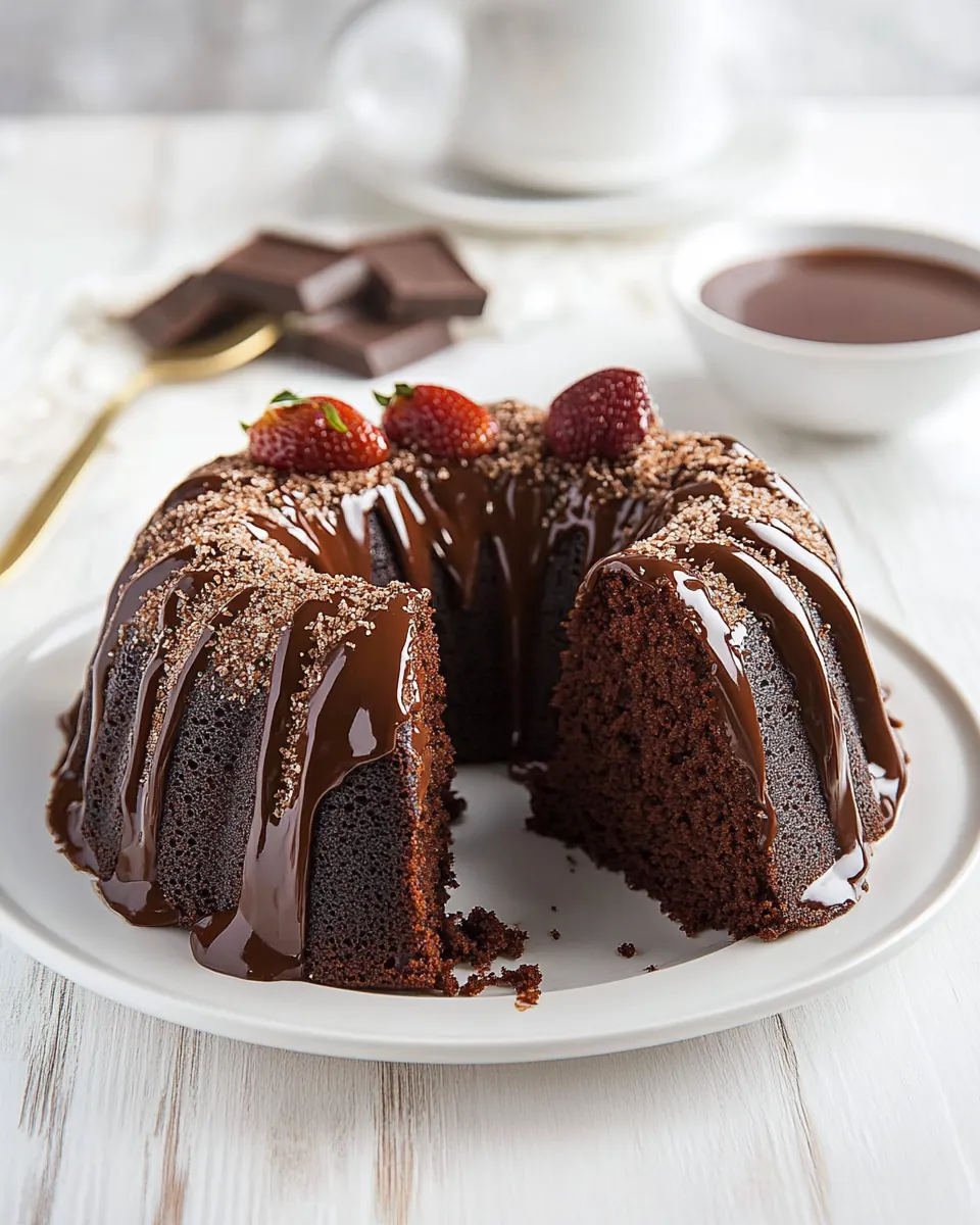 Easy Chocolate Bundt Cake