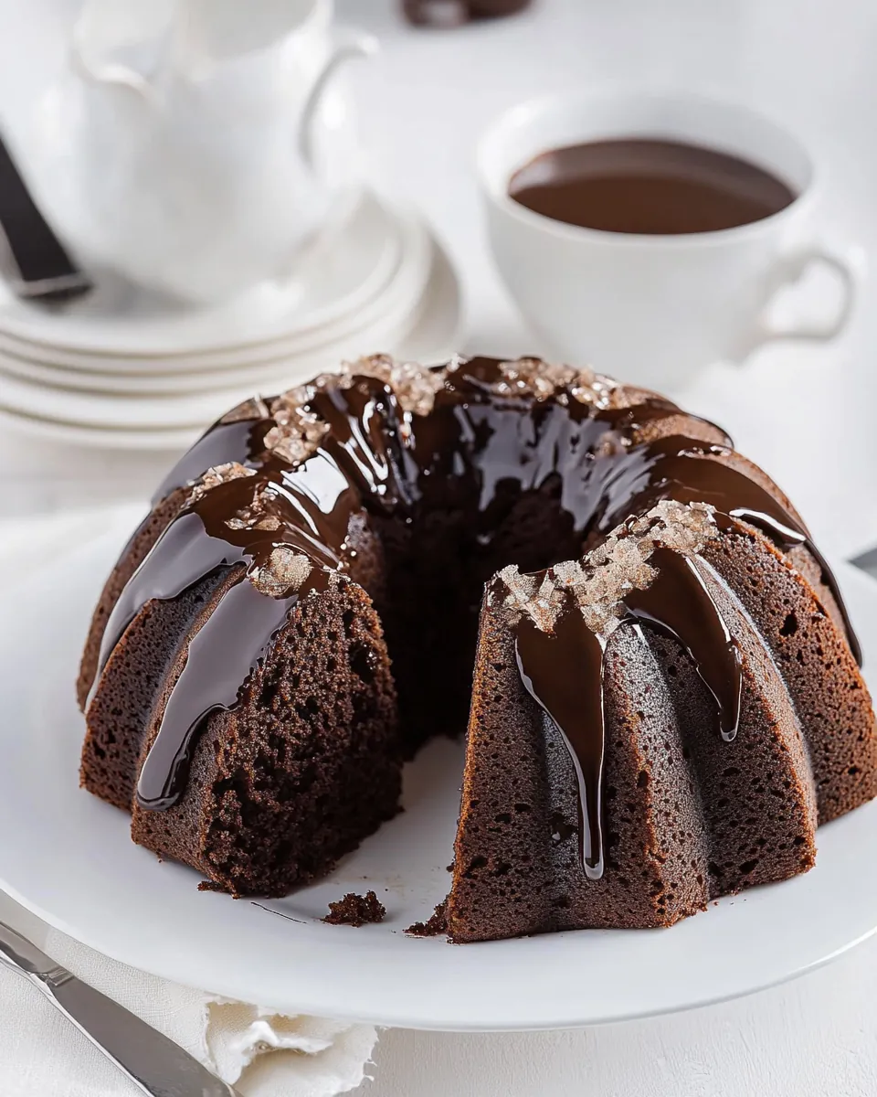 Easy Chocolate Bundt Cake