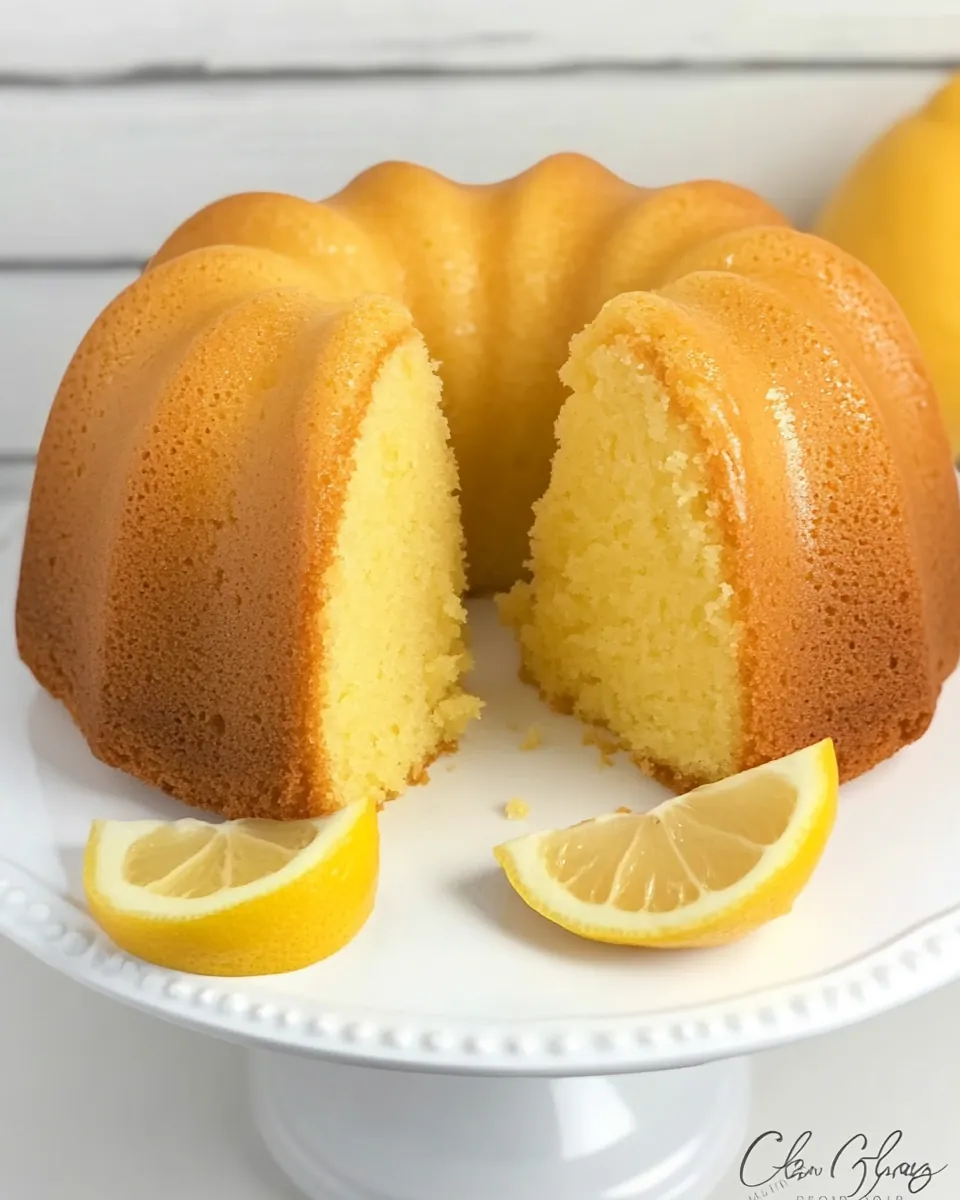 Easy Lemon Bundt Cake