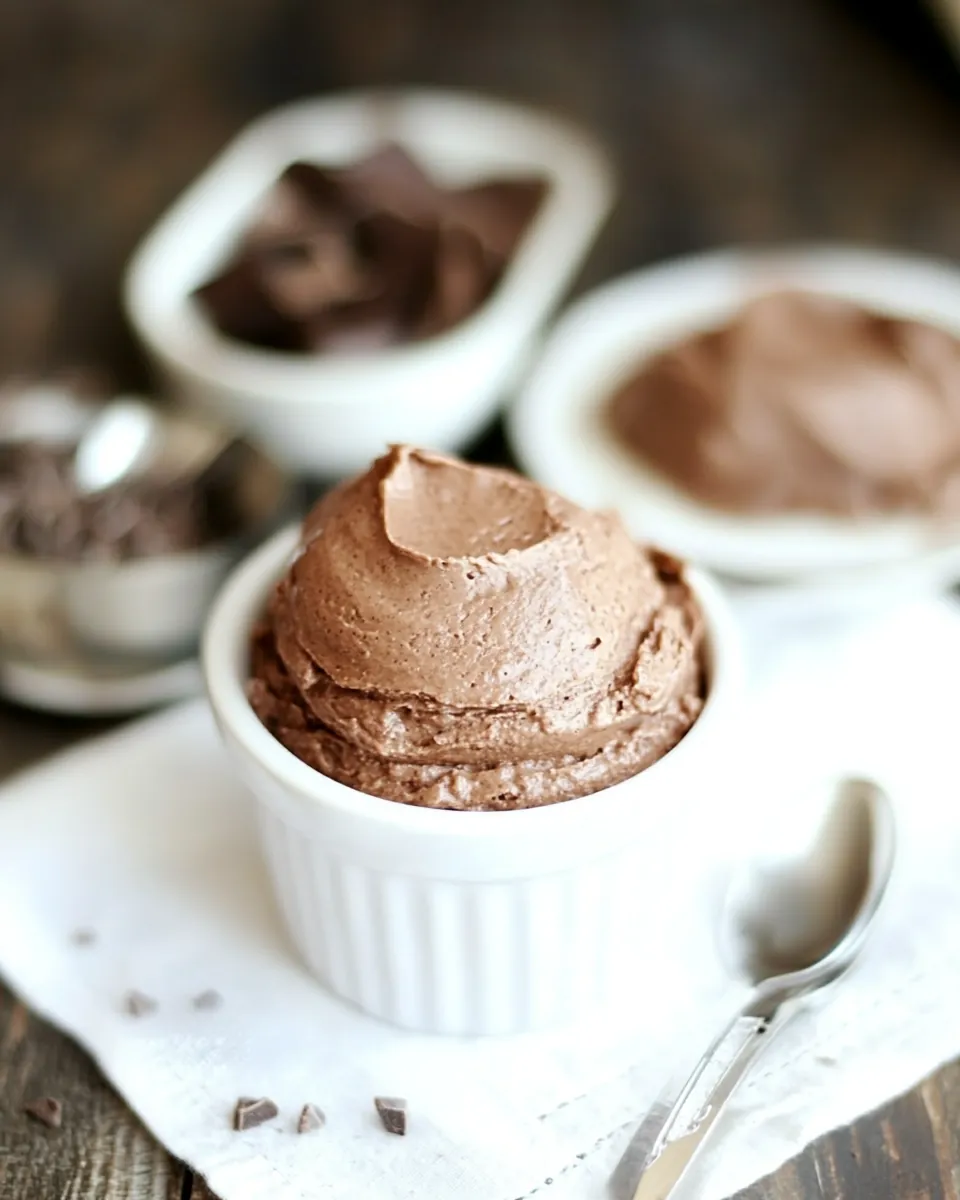 Homemade Chocolate Frosty