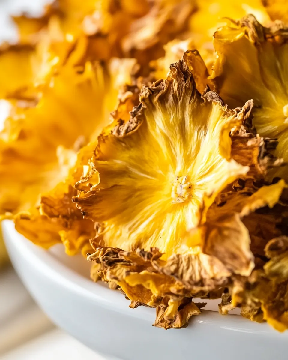 Dried Pineapple Flowers
