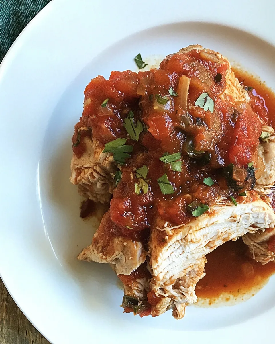 Instant Pot Salsa Chicken