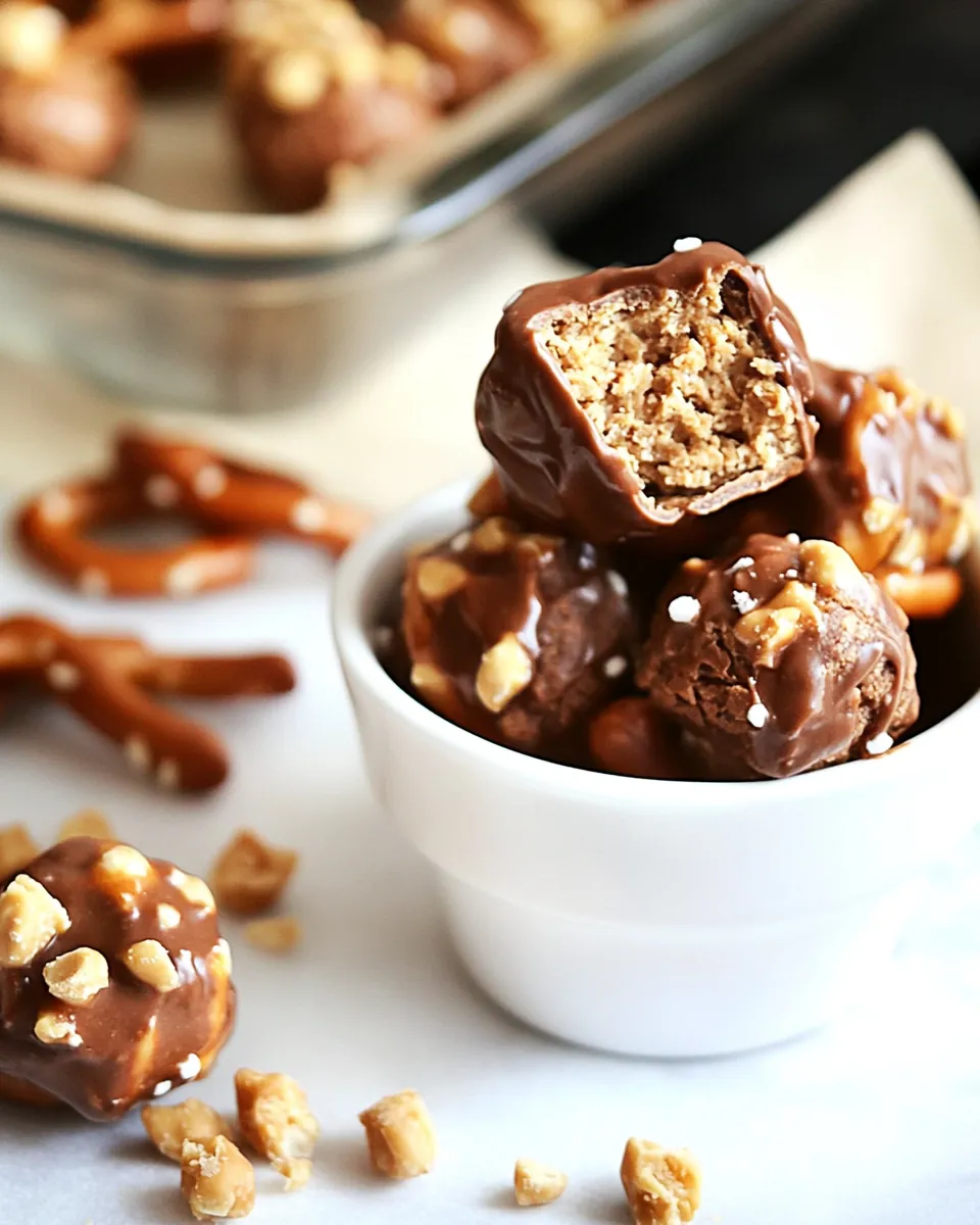 Peanut Butter Pretzel Bites
