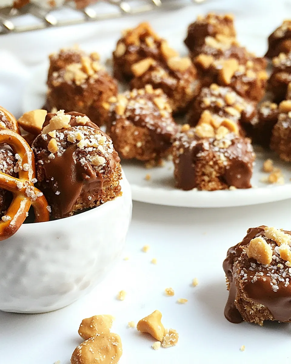 Peanut Butter Pretzel Bites