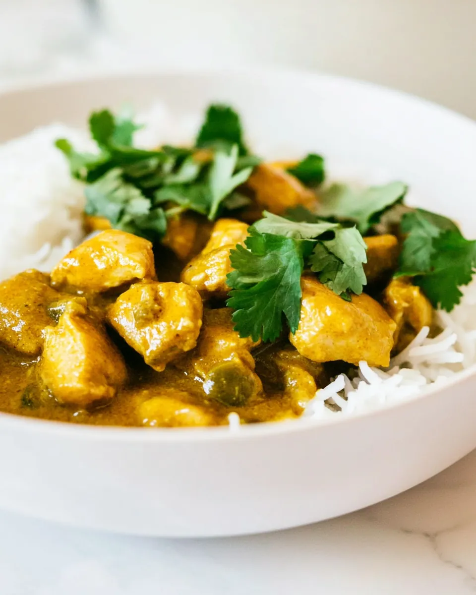 Yellow Chicken Curry